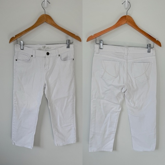 !it jeans Denim - !it Los Angeles White Capri Jeans (16)